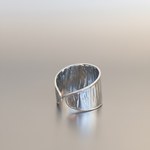 Load image into Gallery viewer, Waterproof, stainless steel adjustable wood texture ring
