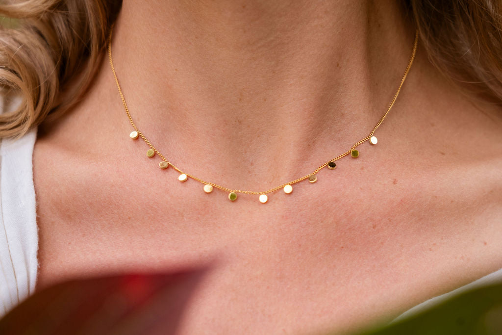 Minimal Layering Necklace  (2 Colors Available)