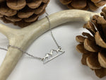 Load image into Gallery viewer, Silhouette Mountain Necklace - (3 Colors Available)
