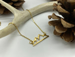 Load image into Gallery viewer, Silhouette Mountain Necklace - (3 Colors Available)
