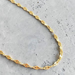 Load image into Gallery viewer, Infinity sunshine necklace waterproof stainless steel gold and silver 
