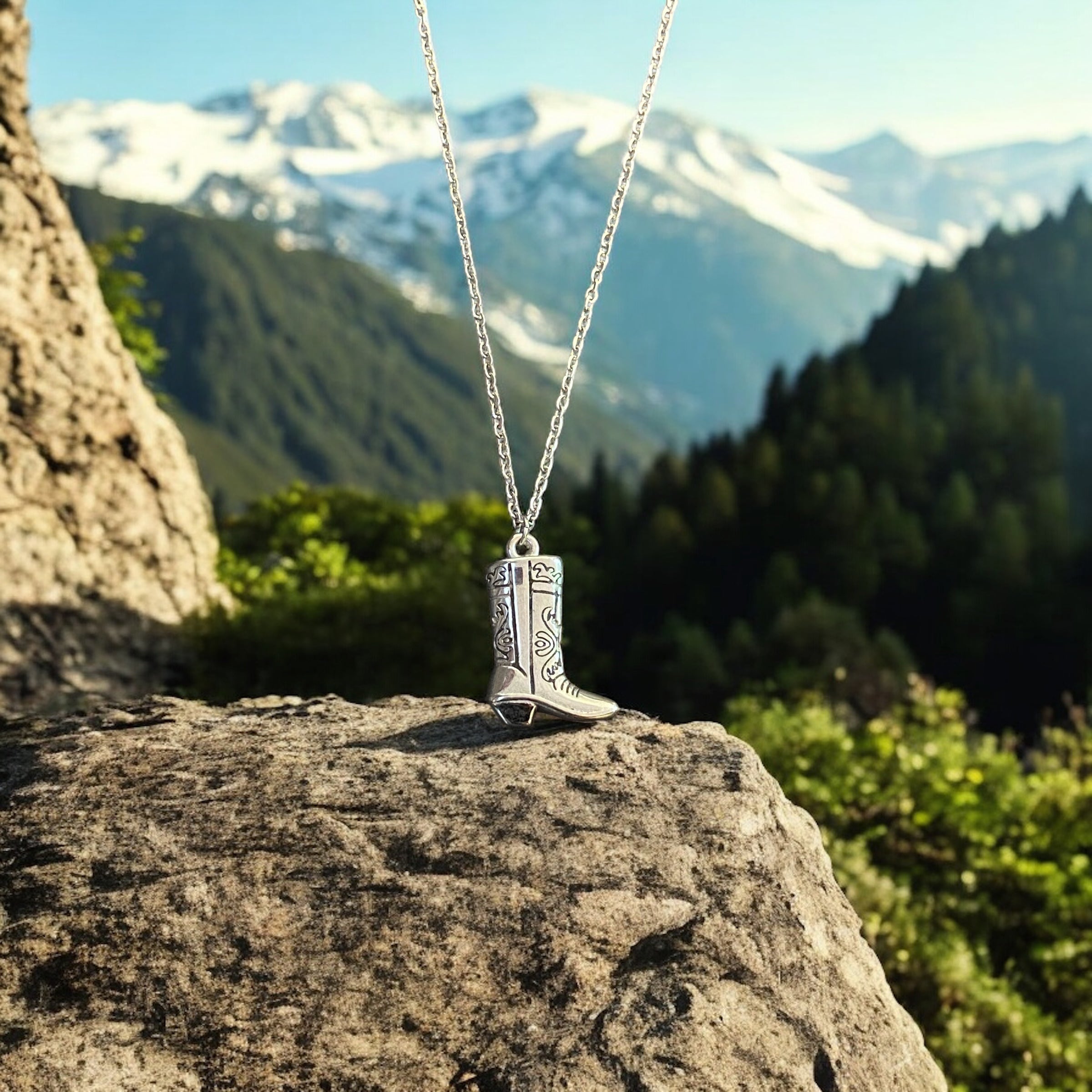 Prairie Soul Boot Necklace