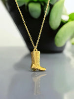 Load image into Gallery viewer, Prairie Soul Boot Necklace
