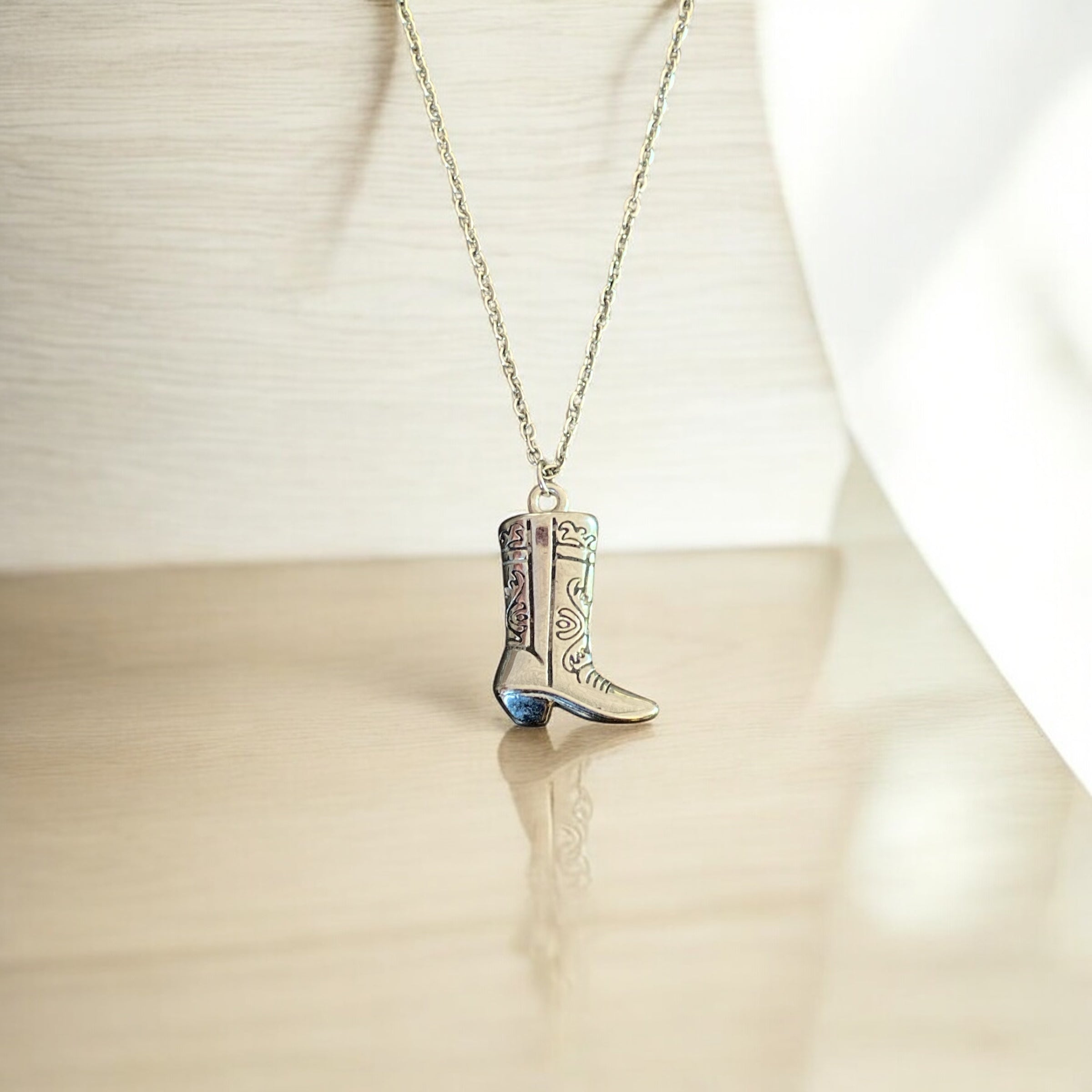 Prairie Soul Boot Necklace