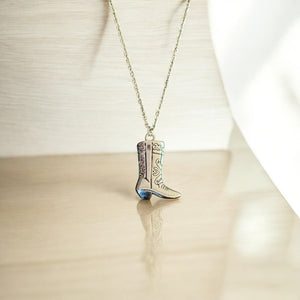 Prairie Soul Boot Necklace