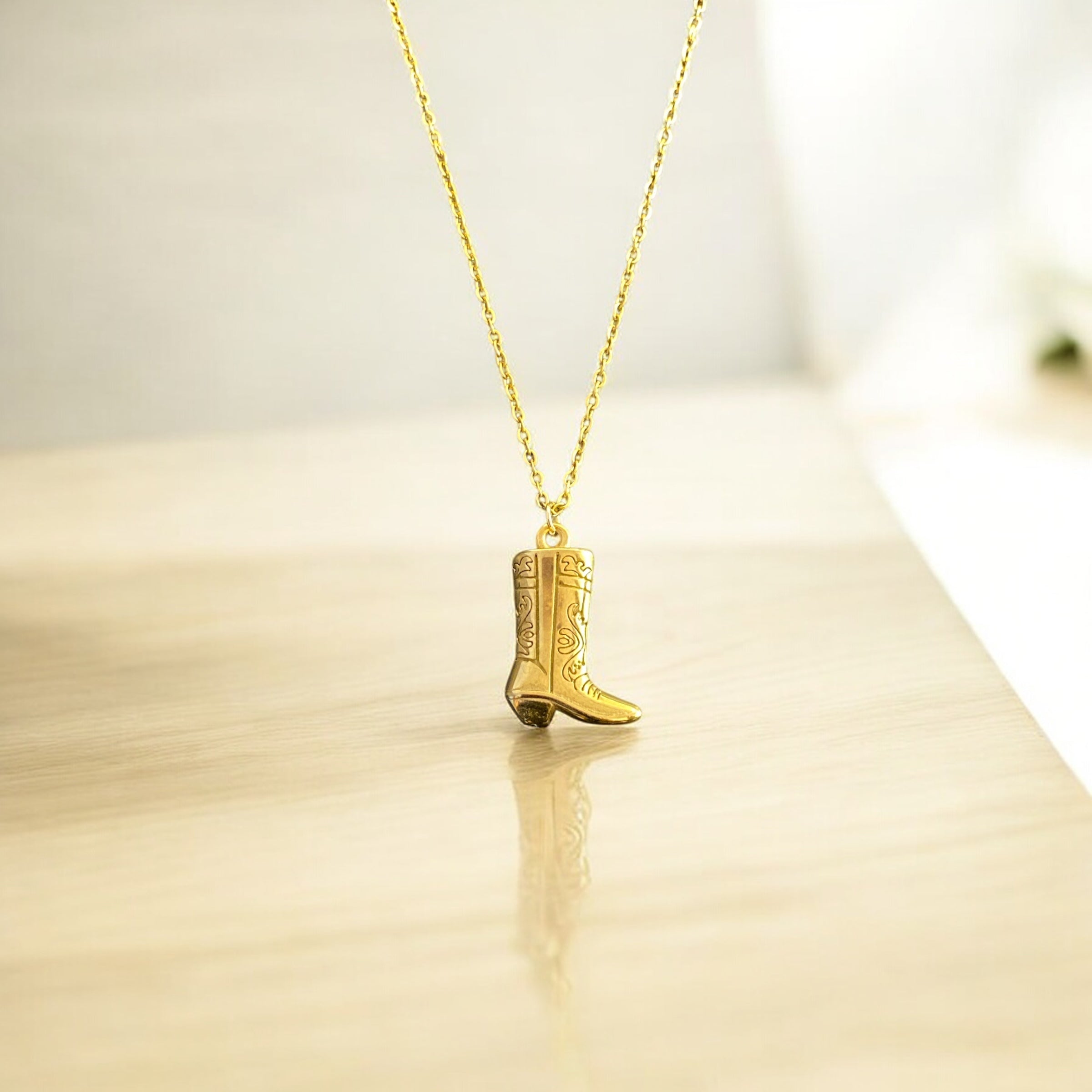 Prairie Soul Boot Necklace