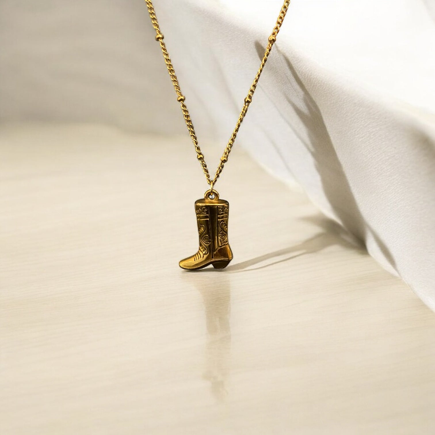 Prairie Soul Boot Necklace