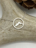 Load image into Gallery viewer, Circular Mountain Necklace (3 Colors Available)
