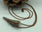 Load image into Gallery viewer, Rugged Antler Tip Necklace
